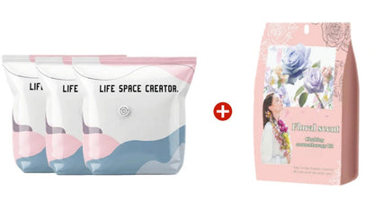 【1+2 INGYEN】💨 Szivattyú nélküli, nagyméretű vákuumos tárolózsák – Azonnali térfogatcsökkentés, helytakarékos 📦✨