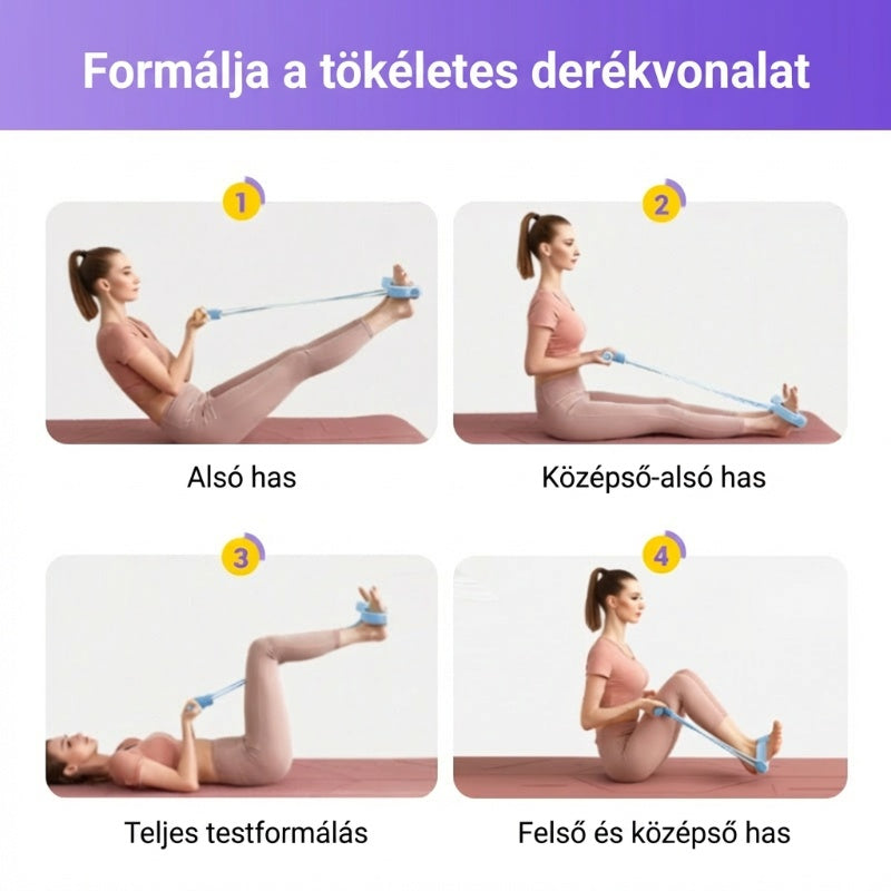 🏋️Többcélú ellenállás szalag - Nagy hatékonyságú fizikai gyakorlatok