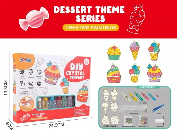 🎅Karácsonyi ajándék🎁DIY Kristályfesték kézműves készlet