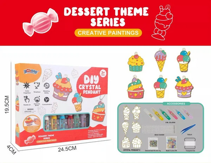 🎅Karácsonyi ajándék🎁DIY Kristályfesték kézműves készlet