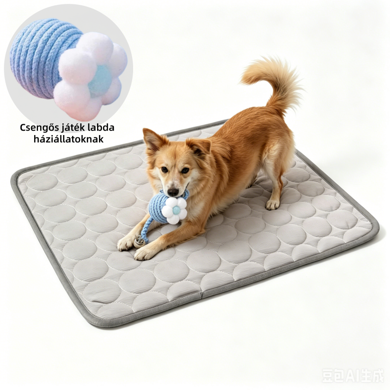 🐶🧊Prémium hűtőszőnyeg háziállatoknak - Gyors hőelvezetés