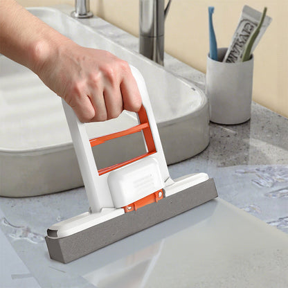 【2 +1 ingyenes】🧹 Mini felmosó automatikus kicsavaróval és hordozható kialakítással