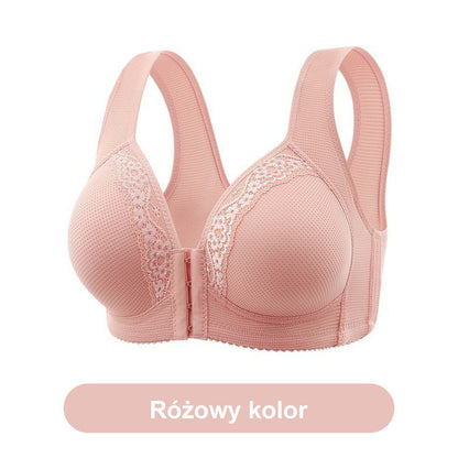 Légáteresztő - Plusz méret melltartó, elöl nem acél karikákkal rögzítve【1+1 Ingyenes】