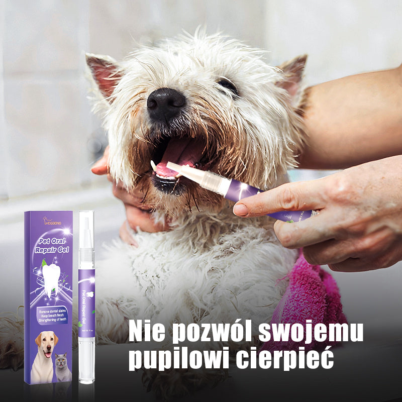 🐕Vásároljon 1et és kapjon 1et ingyen🐱 Orális helyreállító gél háziállatoknak🦷