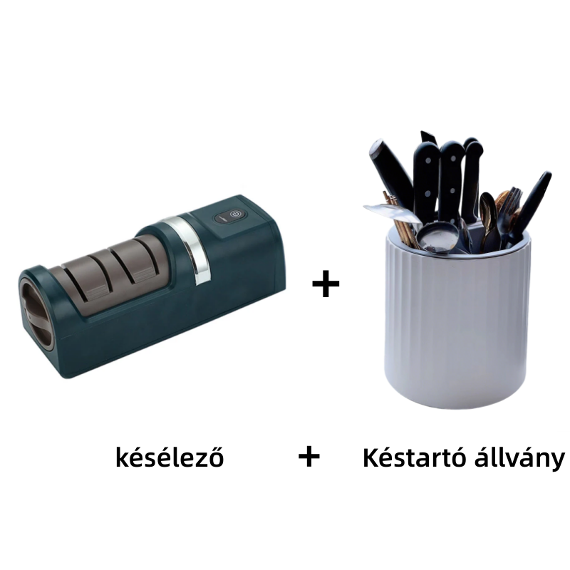 🔪✨Automatikus konyhai késélező