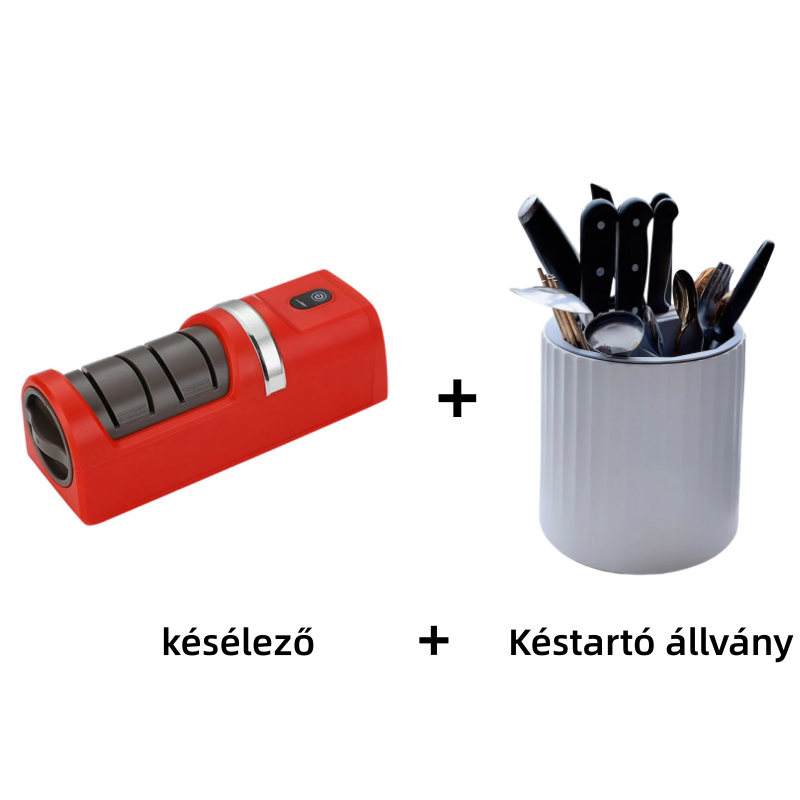🔪✨Automatikus konyhai késélező