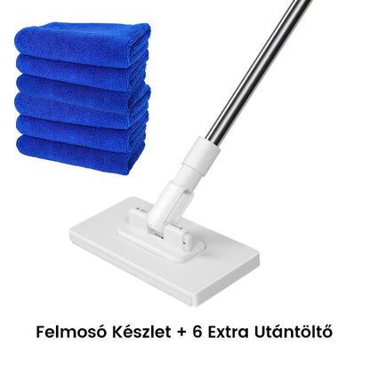 🧹Háztartási poroló felmosó vastagított és megerősített nyéllel