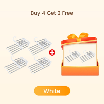 【1+1-et ingyen】Teleszkópos, összecsukható, többrétegű nadrágtároló állvány