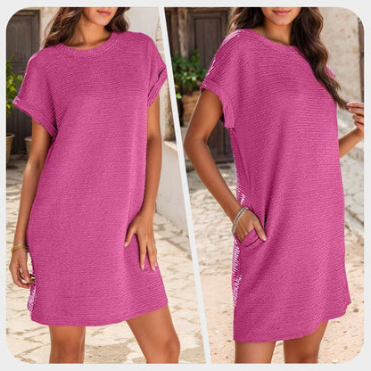 【S-2XL】💞Női laza zsebes ruha