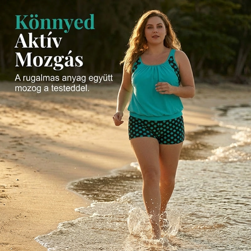 👙 Női kockás kétrészes fürdőruha