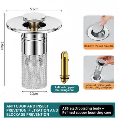 🔥Rozsdamentes acél padlólefolyó szűrője