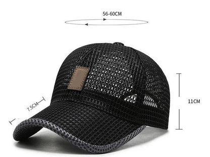 ✨ Nyári légáteresztő könnyű baseball sapka