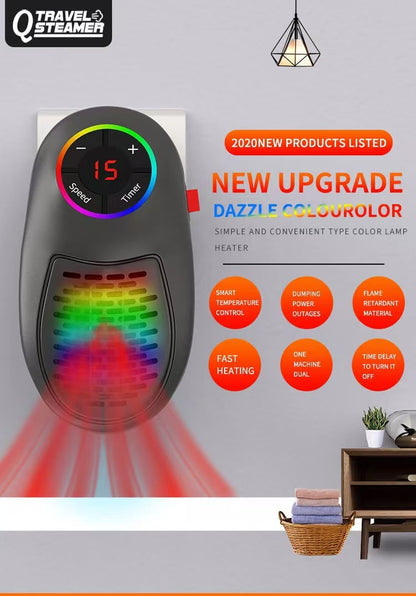 🔥LETZTER TAG SALE 50% RABATT!!🏆Blitzverkauf⚡ Über 50.000 verkauft! Fast ausverkauft - 💥Easylife Plug-in Go Heater – Tragbarer Keramikheizer mit einstellbarer Temperatur und Fernbedienung