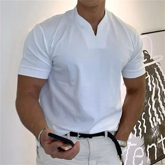⏳Nyári kiárusítás: 60%-os kedvezmény🔥2025 Férfi Gentlemans Business rövid ujjú fitness rövid ujjú💪