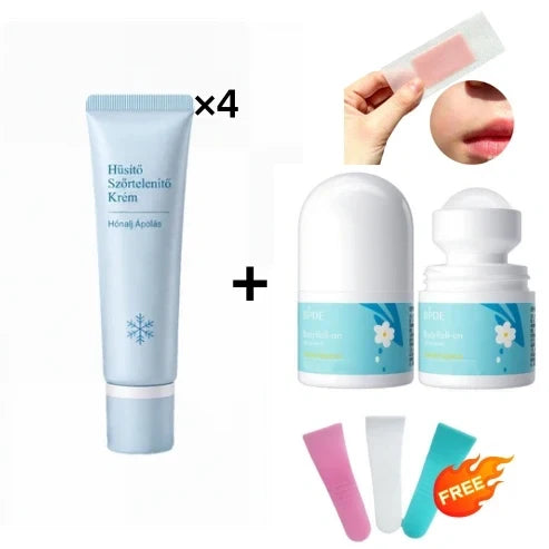 🧴🌸 Kíméletes szőrtelenítő krém – néhány perc alatt bársonyosan sima bőr! ✨