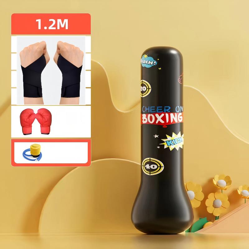 Felfújható bokszzsák gyermekek bokszedzéséhez