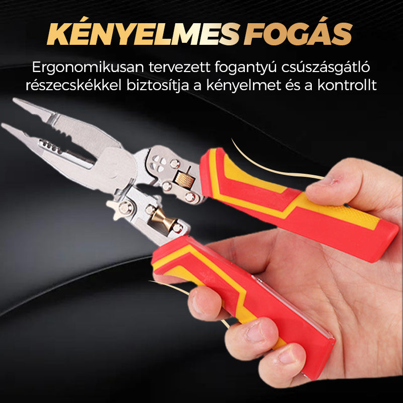 🧰8 az 1-ben vezeték csupaszító feszültség vizsgálóval