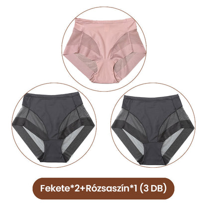 🔥 2+1 ingyen 🔥 Nőknek szánt varrás nélküli magas derekú alakformáló bugyi szett