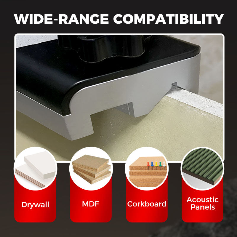 🛠️45°-os gérvágó gyalugép gipszkartonlapok lekerekítéséhez