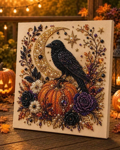 🎁💥UTOLSÓ NAPI AKCIÓ 50% KEDVEZMÉNY!!!! 👻✨ Halloween gyöngyös kézműves készlet – Varázsold a pici gyöngyöket kísértetiesen aranyos alkotásokká