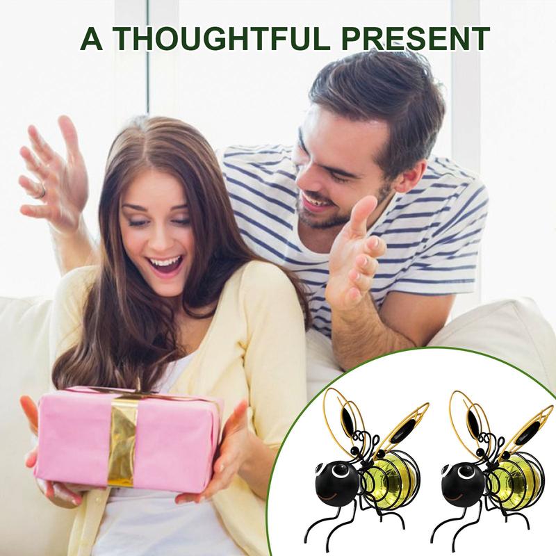 🐝 Varázsoljon bájt a kertjébe – Napelemes függő méh lámpa szív alakú szárnyakkal – Utánvétes 🌻💡