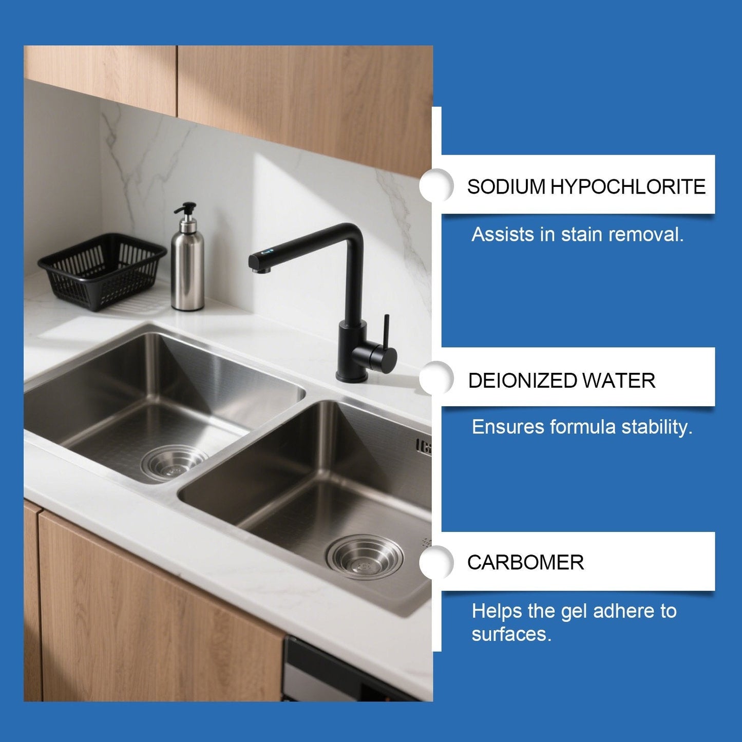 【1+1 ingyen】🏡Tisztaság a felületig!  Hatékony gél penész és gombák eltávolítására minden felületről.