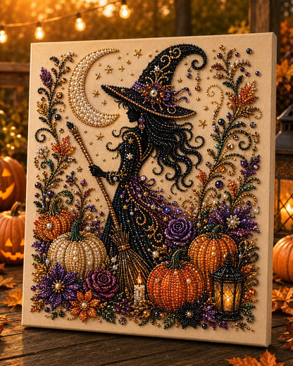 🎁💥UTOLSÓ NAPI AKCIÓ 50% KEDVEZMÉNY!!!! 👻✨ Halloween gyöngyös kézműves készlet – Varázsold a pici gyöngyöket kísértetiesen aranyos alkotásokká
