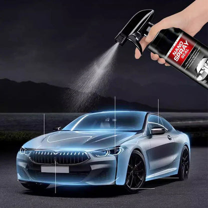 🚘✨ Professzionális autóbevonat-spray – visszaadja a fényt, víz- és porálló, polírozás nélkül (nem károsítja a karosszériát) 🌿🌧️