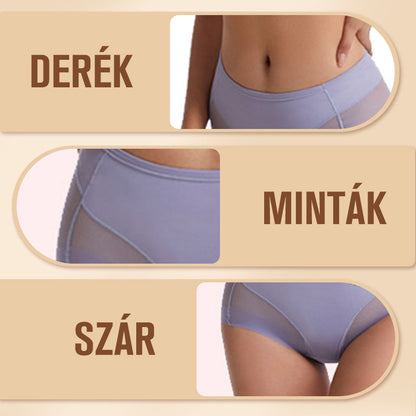 🔥 2+1 ingyen 🔥 Nőknek szánt varrás nélküli magas derekú alakformáló bugyi szett
