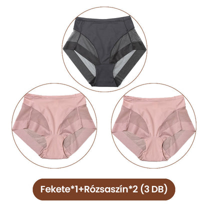🔥 2+1 ingyen 🔥 Nőknek szánt varrás nélküli magas derekú alakformáló bugyi szett