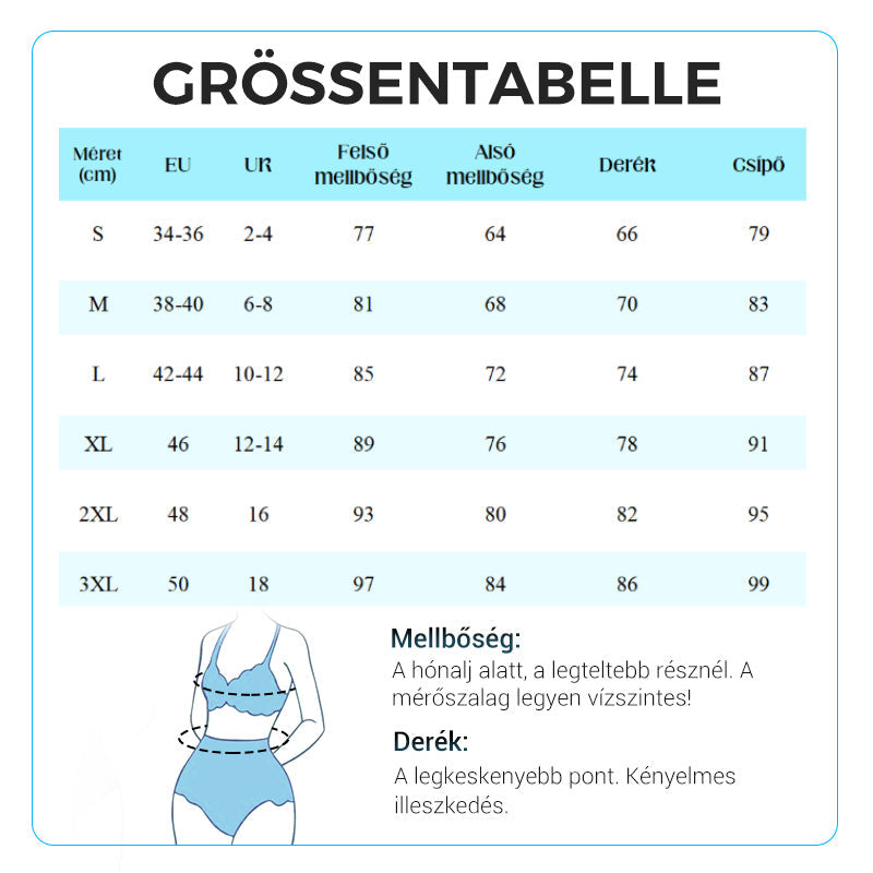 🩱 Csipkés, V-nyakú, egyrészes fürdőruha szett rövidnadrággal