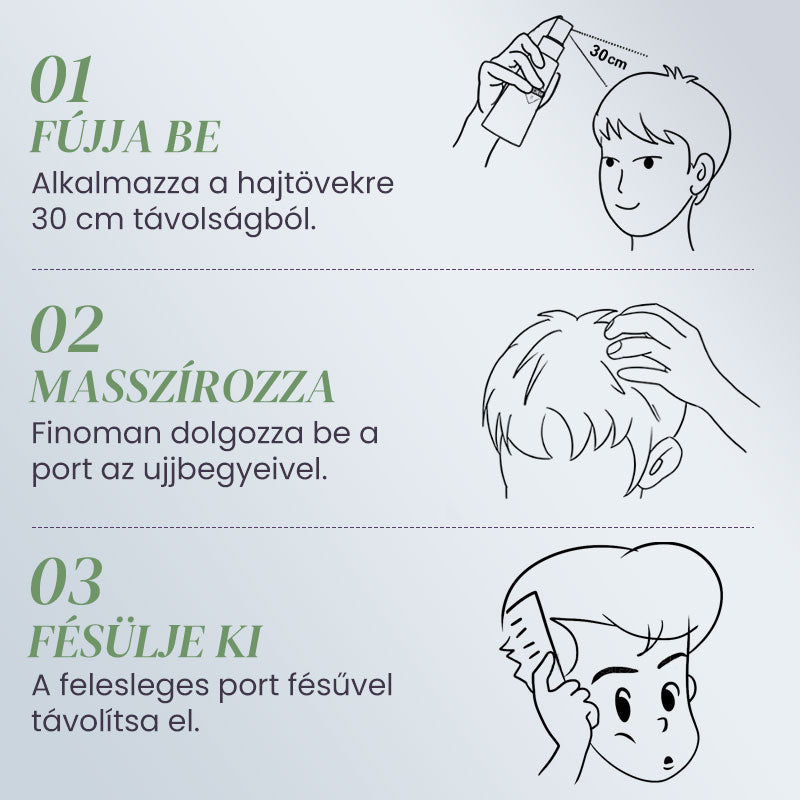 1+1 ingyen🔥Volumennövelő spray a hajban hagyott hajhoz
