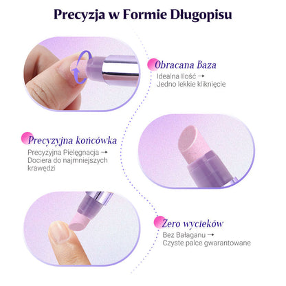 💜 3 az 1-ben körömápoló toll [Vegyél 1-et, és kapsz 2-t ingyen]💅