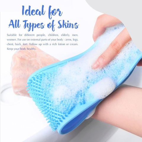 【1+1 ingyen】🧼🛁 HydratBath szilikon testtisztító kefe