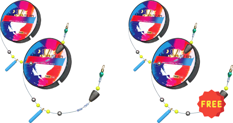 【1+1 ingyen 】🎣💫 Automatikus Fenékkereső Horgászzsinór