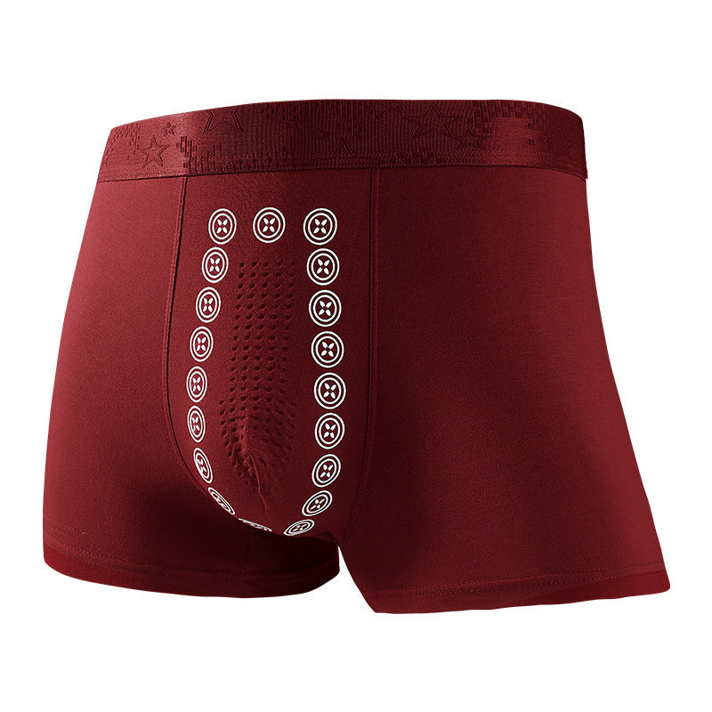 💨😎Férfi lélegeztető puha nagy zsákos boxer nadrágok