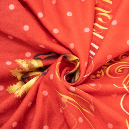 🎄🪑Nagyon rugalmas karácsonyi mintás székhuzat