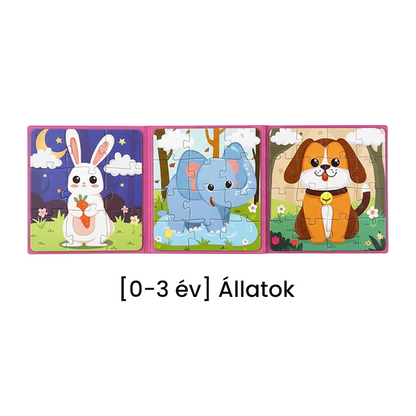 Mágneses építőkönyv gyerekeknek 🧩👶💕