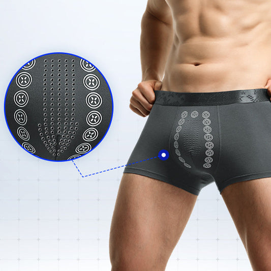 💨😎Férfi lélegeztető puha nagy zsákos boxer nadrágok