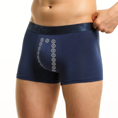 💨😎Férfi lélegeztető puha nagy zsákos boxer nadrágok