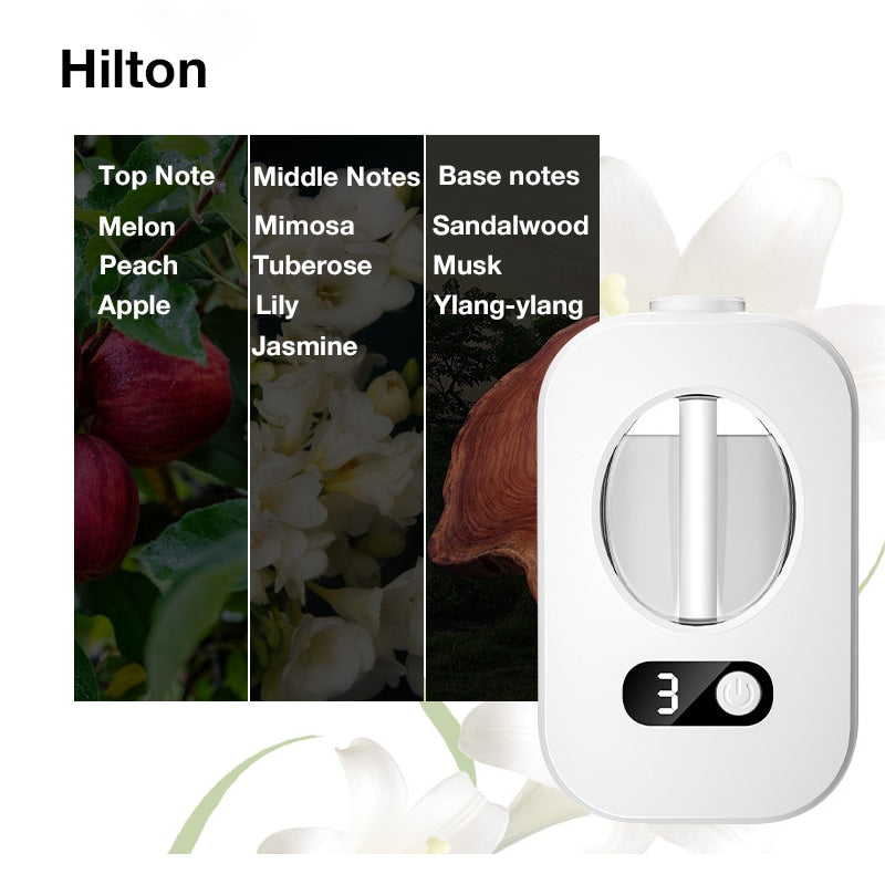 🌿 Automatikus illatdiffúzor – 4 fokozatú, időzített USB-s illatdiffúzor