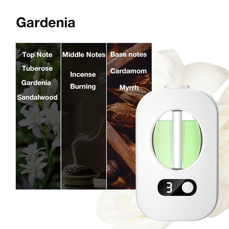 🌿 Automatikus illatdiffúzor – 4 fokozatú, időzített USB-s illatdiffúzor