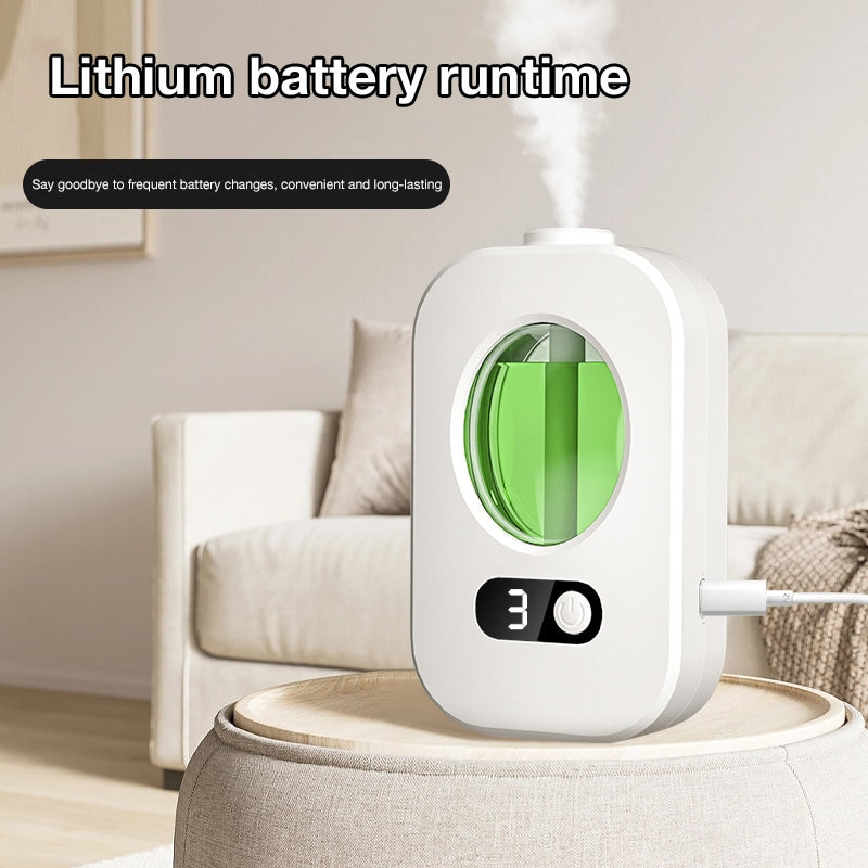 🌿 Automatikus illatdiffúzor – 4 fokozatú, időzített USB-s illatdiffúzor