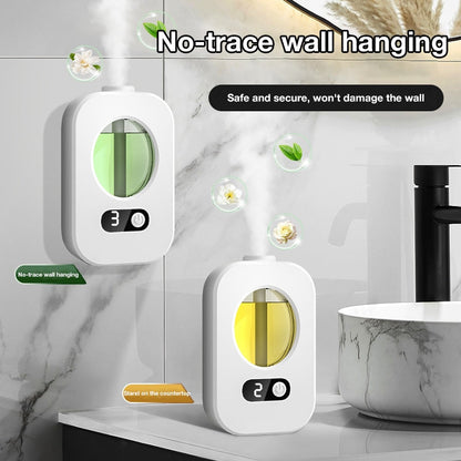 🌿 Automatikus illatdiffúzor – 4 fokozatú, időzített USB-s illatdiffúzor