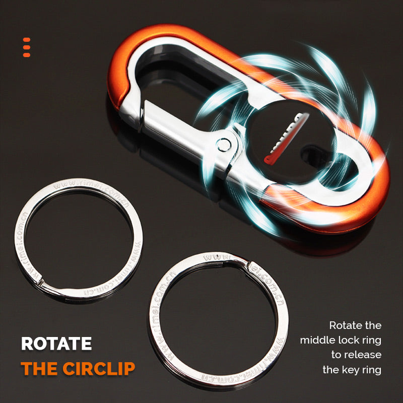 【Vásároljon 1-et kapjon 1-et ingyen】Fém autós kulcstartó