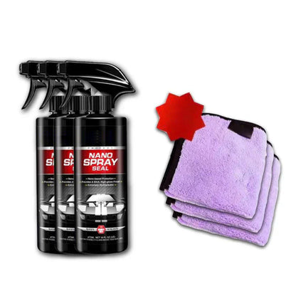 🚘✨ Professzionális autóbevonat-spray – visszaadja a fényt, víz- és porálló, polírozás nélkül (nem károsítja a karosszériát) 🌿🌧️