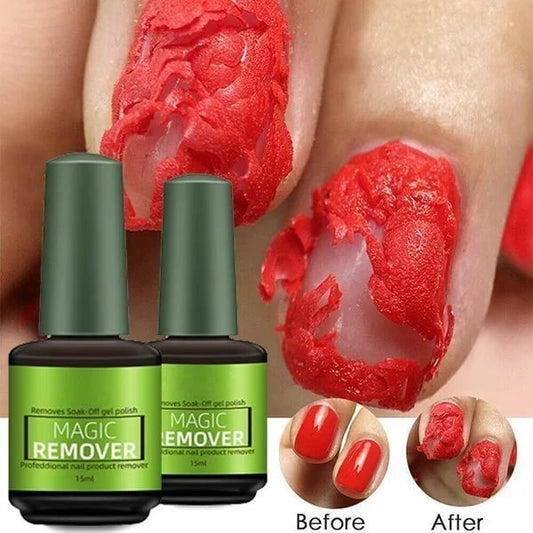 💅✨ Magic Remover – gél a hibrid körömlakk 3 perc alatt történő eltávolításához | Reszelés és csiszolás nélkül