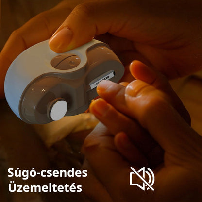 🌹Utolsó 50 darab 🌹Ingyenes rózsaszín nyaklánc🔥 2 az 1-ben elektromos körömcsipesz automatikus polírozóval