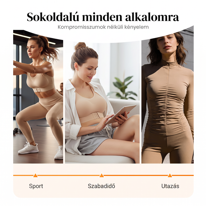 🌸✨ Elöl kapcsos, tartásjavító melltartó – Merevítő nélkül, a hát egészségéért【1 + 1 ingyen】