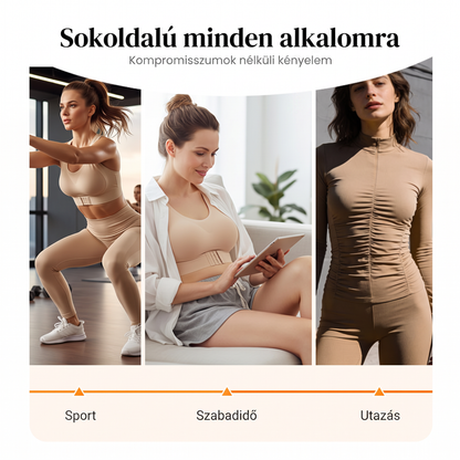 🌸✨ Elöl kapcsos, tartásjavító melltartó – Merevítő nélkül, a hát egészségéért【1 + 1 ingyen】